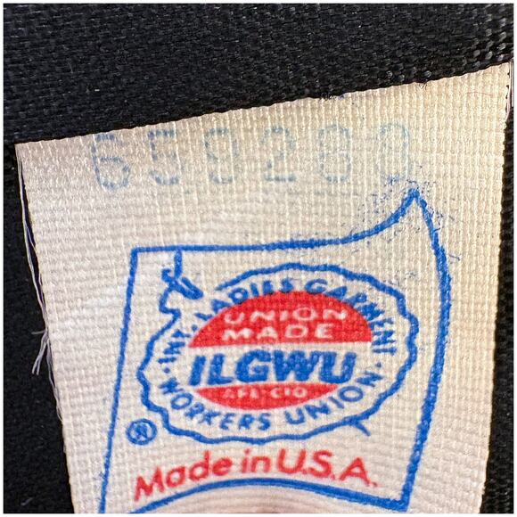 VTG Projections Ltd Double Breasted Wool Coat Classic Tailored Red Made USA M/L - Picture 8 of 9